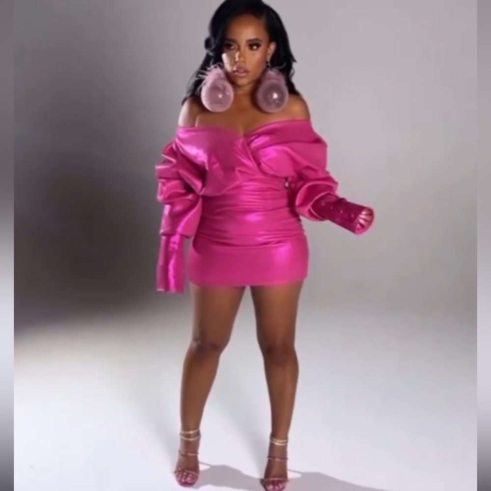 Pink Mini Dress - Picture 3 of 4